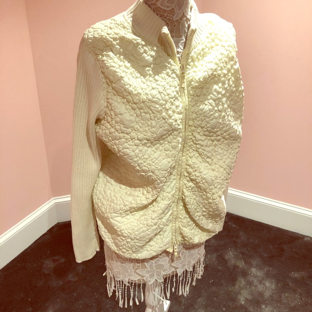 Sam Simeon high end quilted sweater